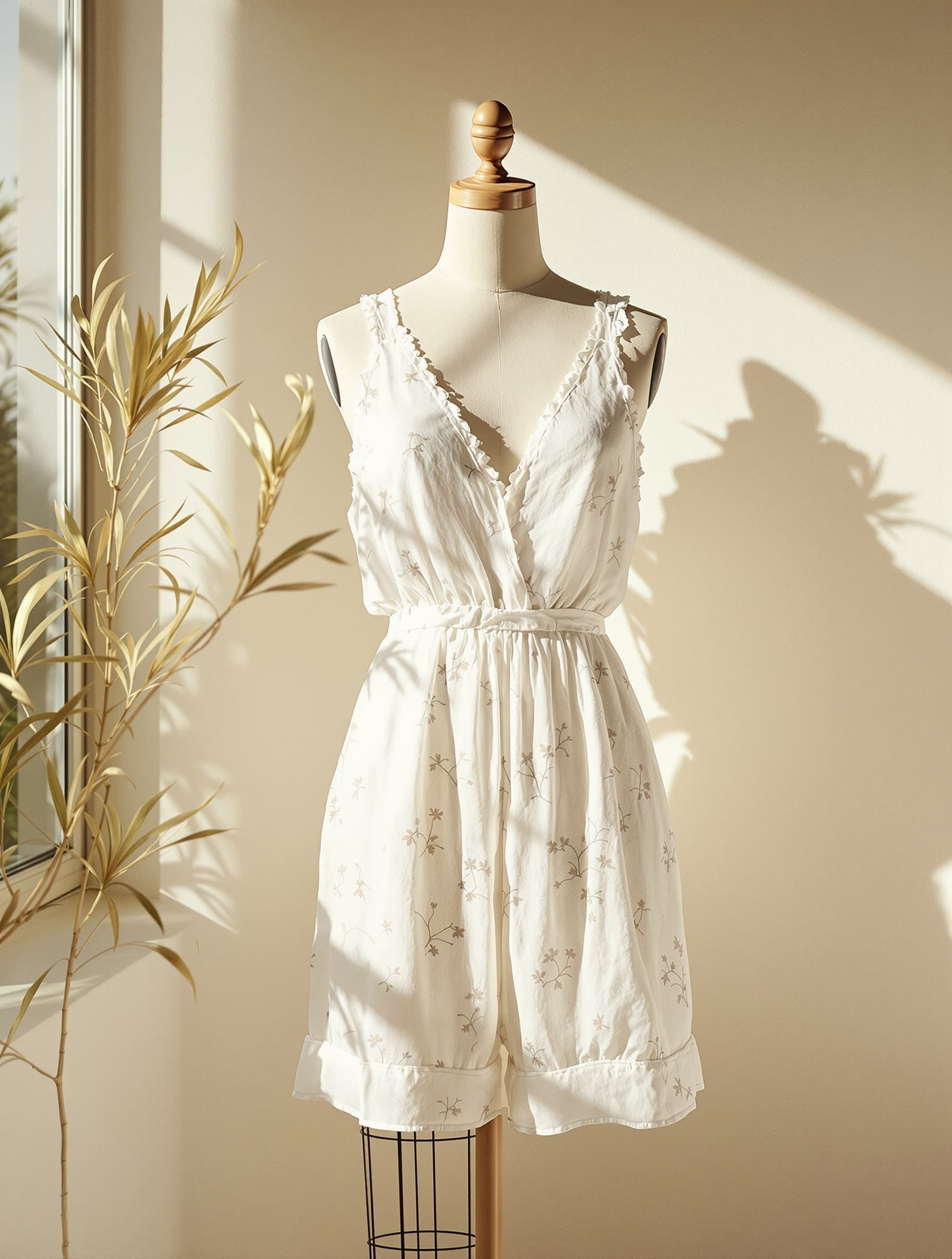 Garden Cotton Romper