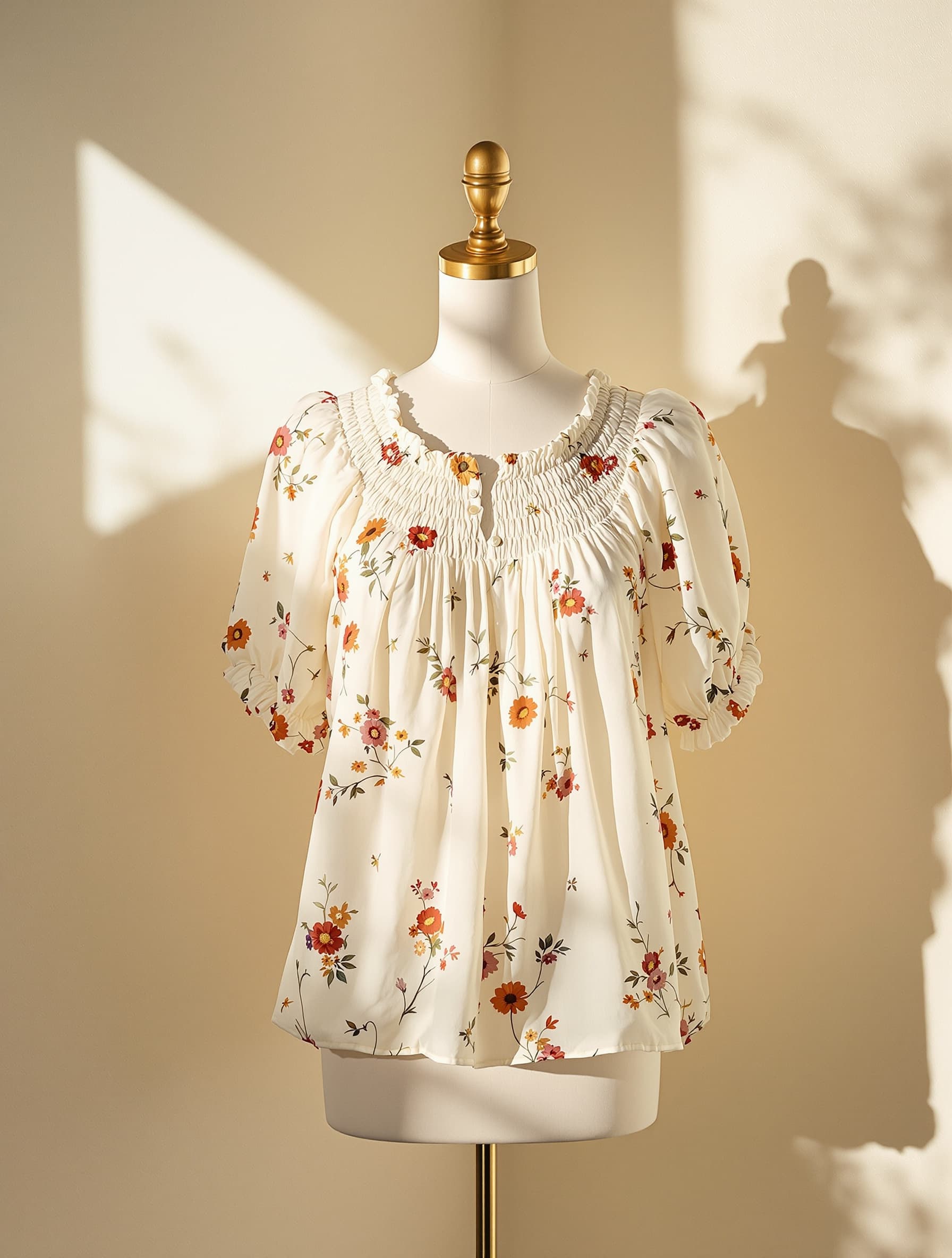 Wildflower Smocked Blouse