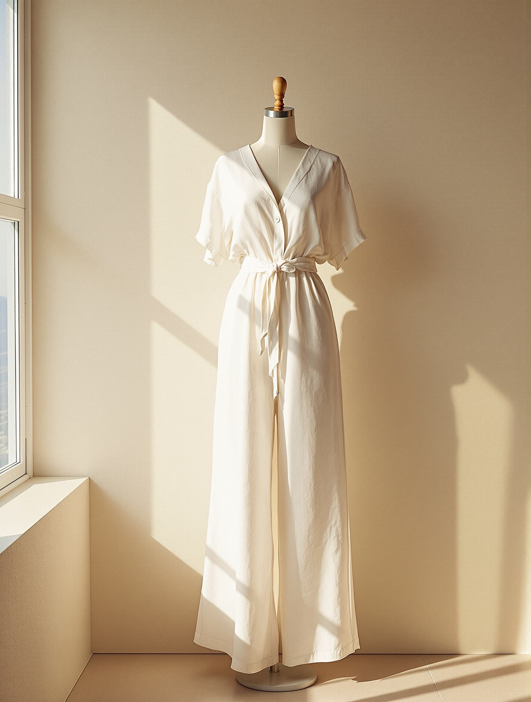 Aegean Linen Jumpsuit